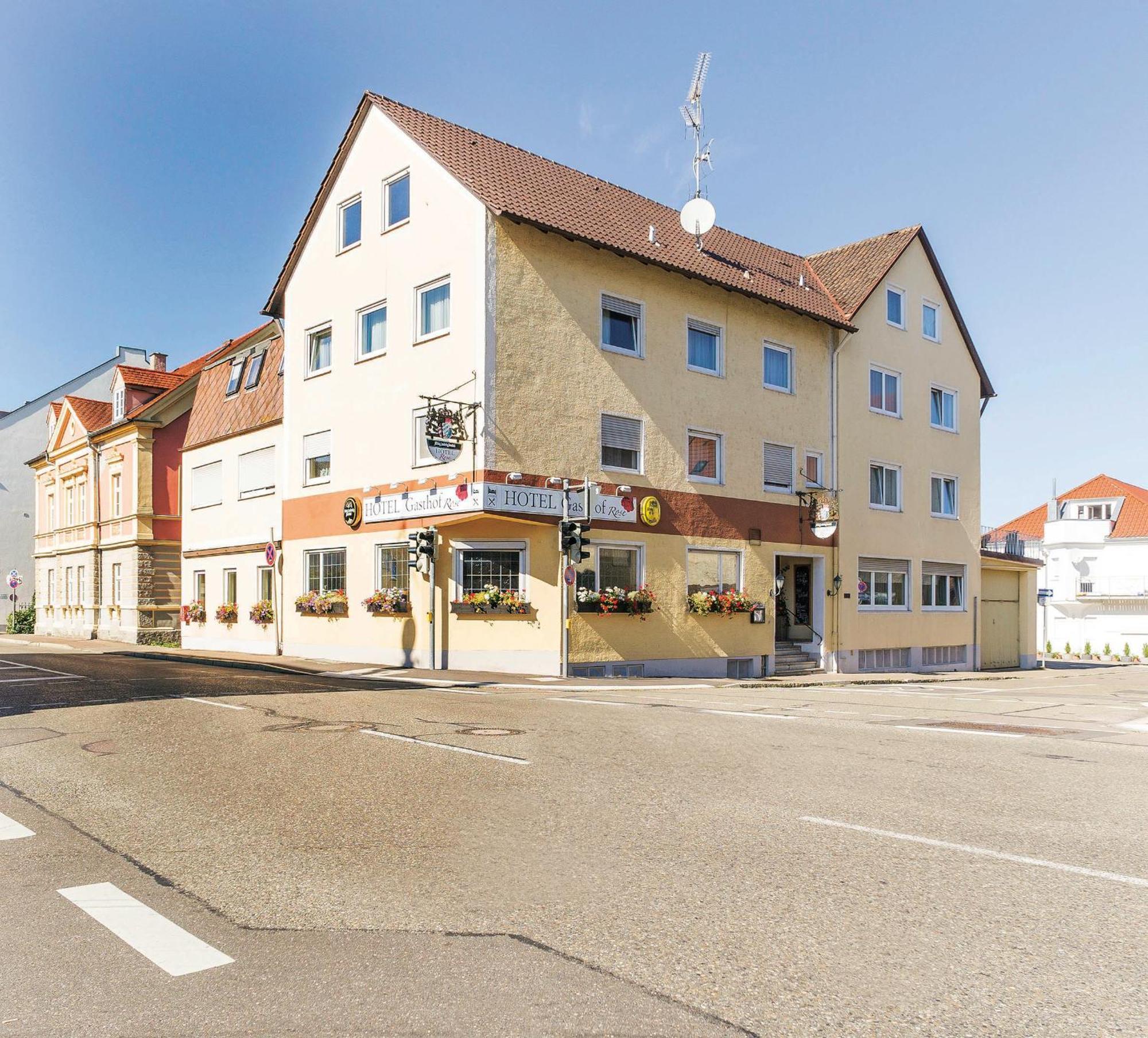 Hotel Gasthof Rose Günzburg Eksteriør bilde